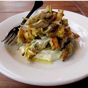 Fried Artichokes at Red Hen