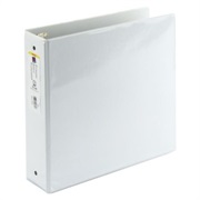 White Binder for Filing Paperwork