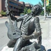 Jimi Hendrix Statue