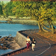 Stanley Park Seawall, BC Canada