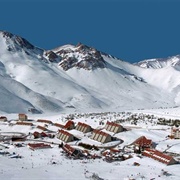Skiing at Las Leñas