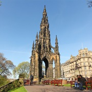The Scott Monument Edinburgh