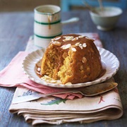 Baked Almond Pudding