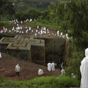 Megalithic Stone Churches of Lalibella, Ethiopia