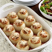 Sausage-Stuffed Onions