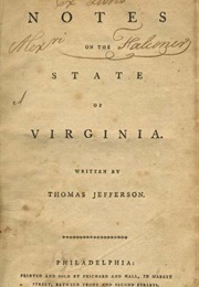 Notes on the State of Virginia (Thomas Jefferson)