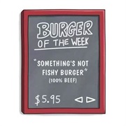Something's NOT Fishy Burger - 100% Beef