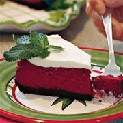 Red Velvet Cheesecake Pie