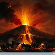 Mt Vesuvius Erupts