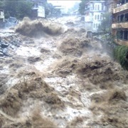 Being in the Middle of a Natural Disaster