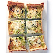 Leek and Goat Cheese Tart