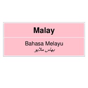 Malay