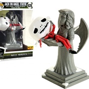Jack Skellington on Angel Statue