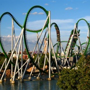The Incredible Hulk Roller Coaster