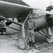 First Nonstop, Solo Flight Across Atlantic (1927)