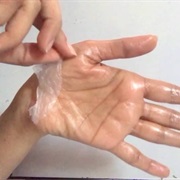 Peeling Dried Glue off Your Hand
