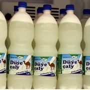 Drinking Çal (Fermented Camel Milk), Turkmenistan