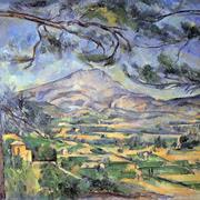 Mont Sainte-Victoire With a Large Pine