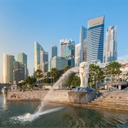 Merlion Fountain