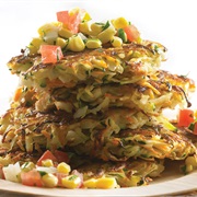 Rosti With Tomato Corn Salsa