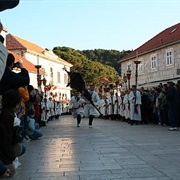 Procession Za Krizen, Croatia