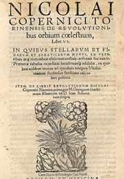 De Revolutionis Celestium (Nicolaus Copernicus)