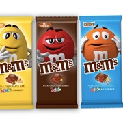 Milk M and M Bar