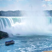 Take a Boat Trip Under the Niagara Falls, Canada