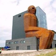 Man Contemplating Offices