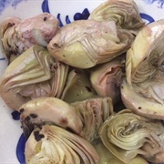 Tsetov Gangar (Artichokes in Olive Oil)