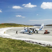 Land on the Beach Barra, Scotland