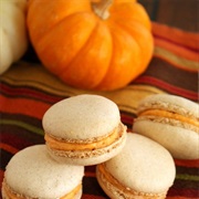 Pumpkin Spice Macarons