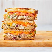 Tuna Melt at Lakeview Restaurant