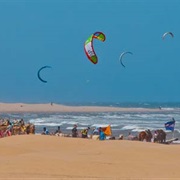 Kitesurfing in Essaouira, Morocco