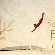 Painting From the Tomb of the Diver