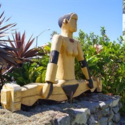 Ethnic Art Village, Yap, Micronesia