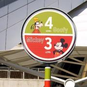 Restroom Parking Structure