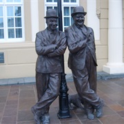 Laurel and Hardy Ulverston