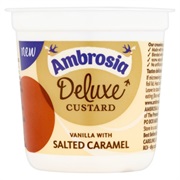 Salted Caramel Custard