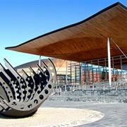 Welsh Assembly Building, Cardiff, Wales