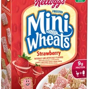 Kellogg's Frosted Mini-Wheats Strawberry