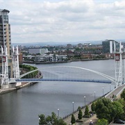 Salford Quays Lift Bridge