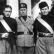 Bruno, Benito &amp; Vittorio Mussolini