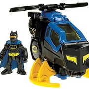 Batman and Batcopter