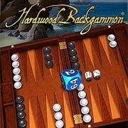 Hardwood Backgammon