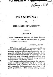 The Maid of Moscow (Barbara Hofland)