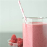 Raspberry and Honey Milkshake