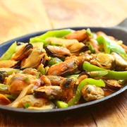 Mussel Afritada