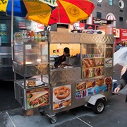 Hot Dog From a Food Truck