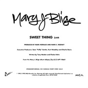 Sweet Thing - Mary J. Blige
